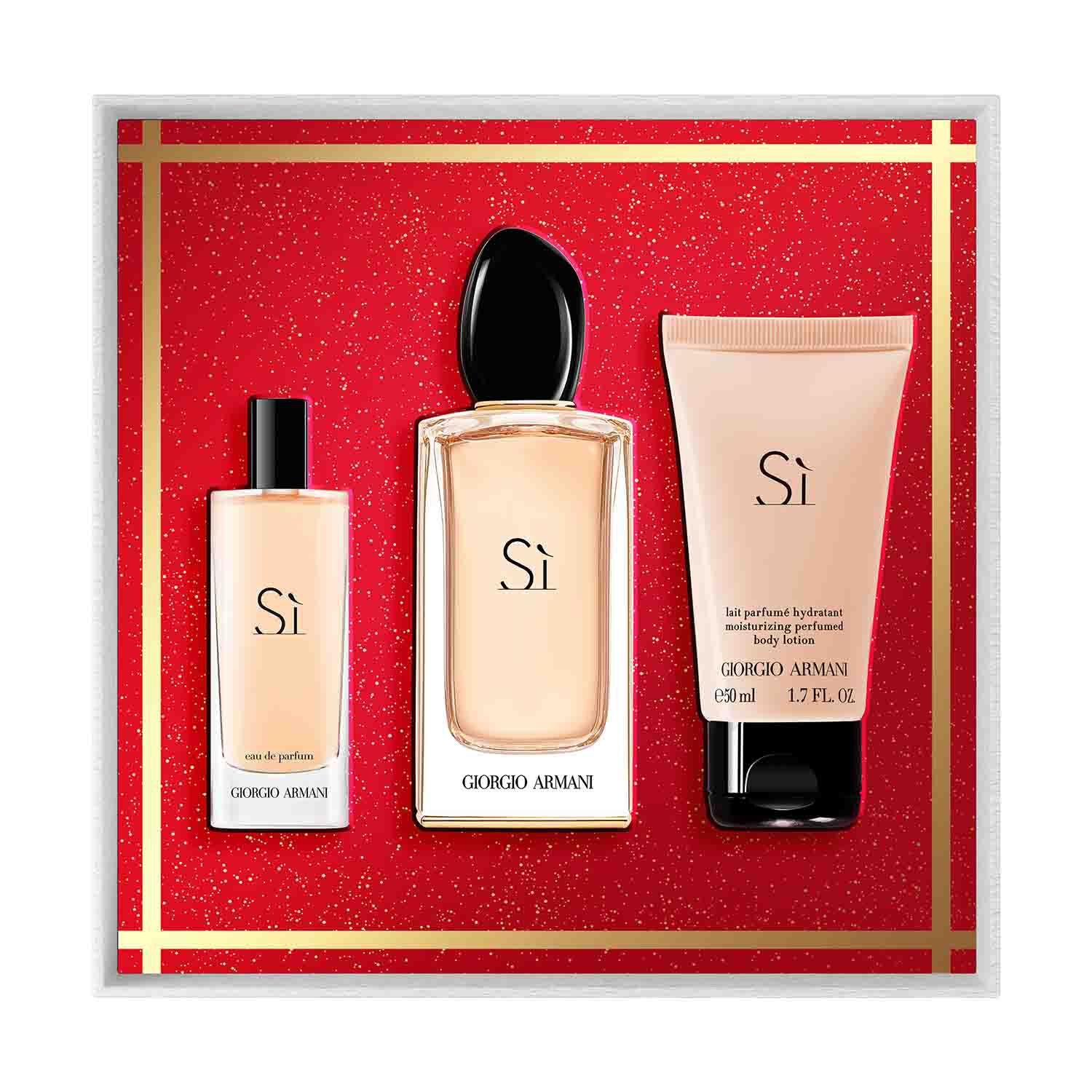 SI EAU DE PARFUM 100ML GIFT SET Armani Beauty KSA